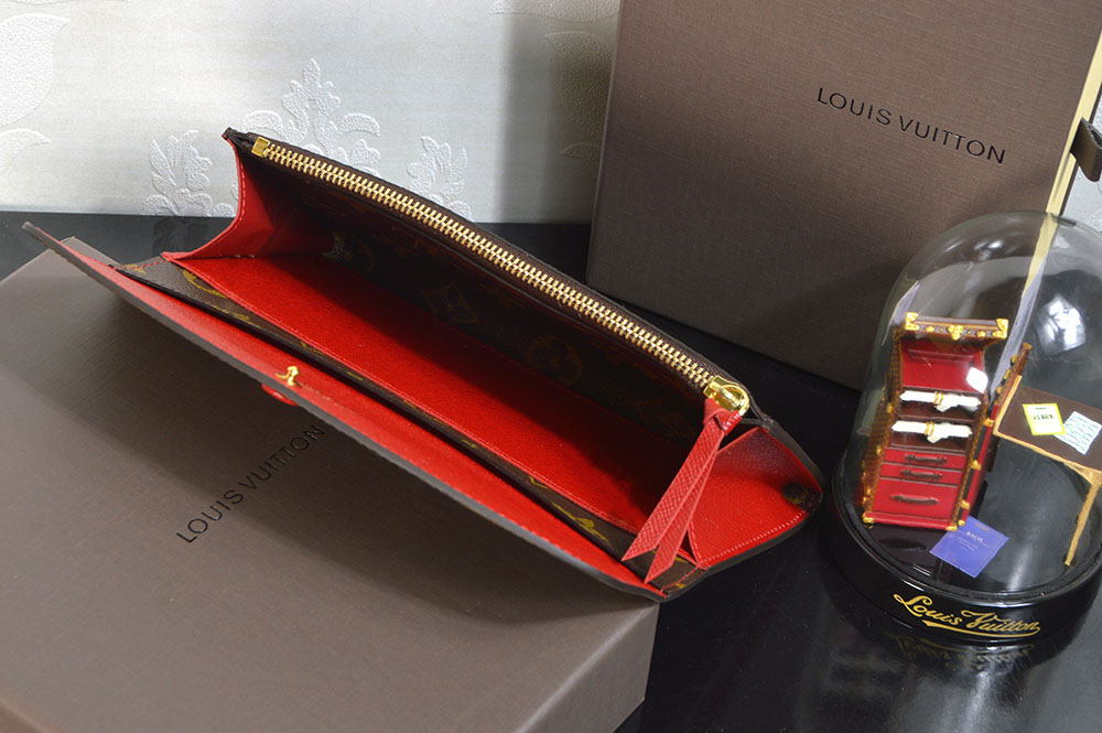 Louis Vuitton Monogram Canvas Emilie Wallet M61448 Louis Vuitton Replica